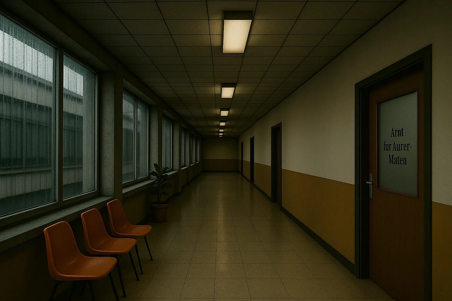 Brutalistisches Gemeindehaus, Poster