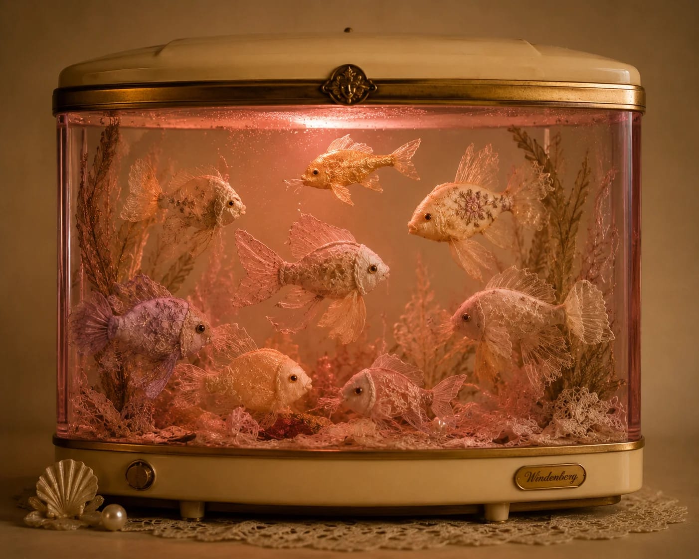 Das rosa Aquarium