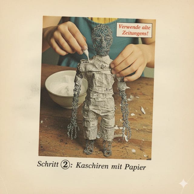 Schritt 2: Papier-Erinnerungen