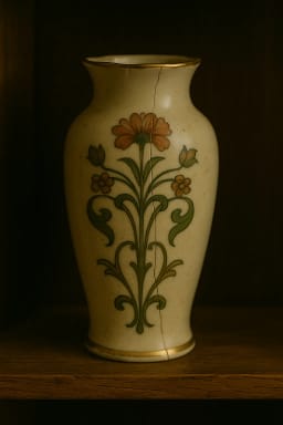 Art-Nouveau-Blumenvase