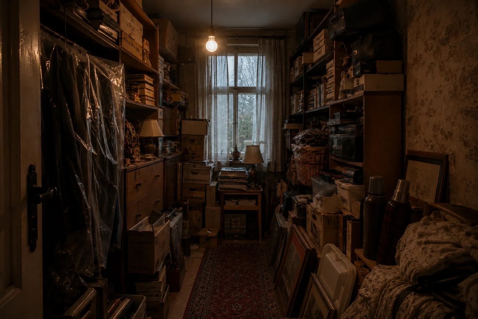 Tür zum Abstellzimmer