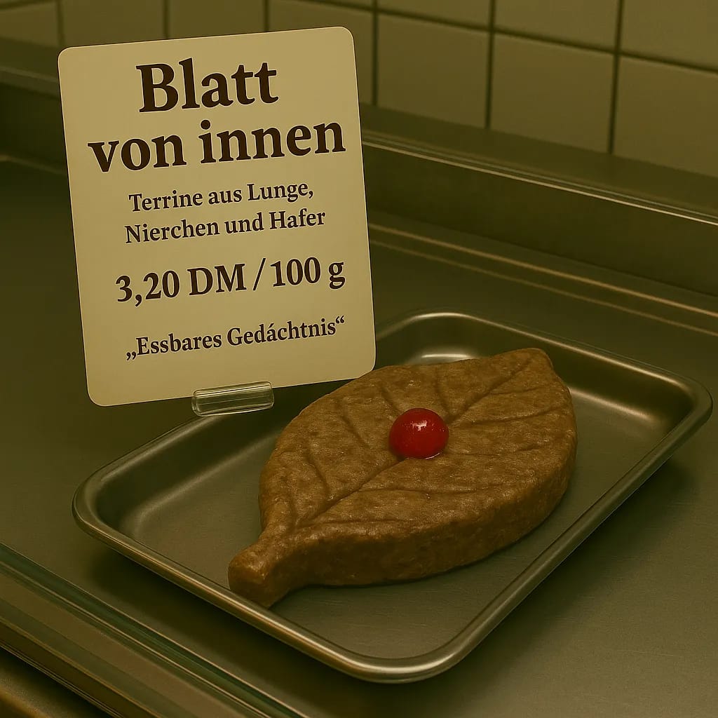 Blatt von innen