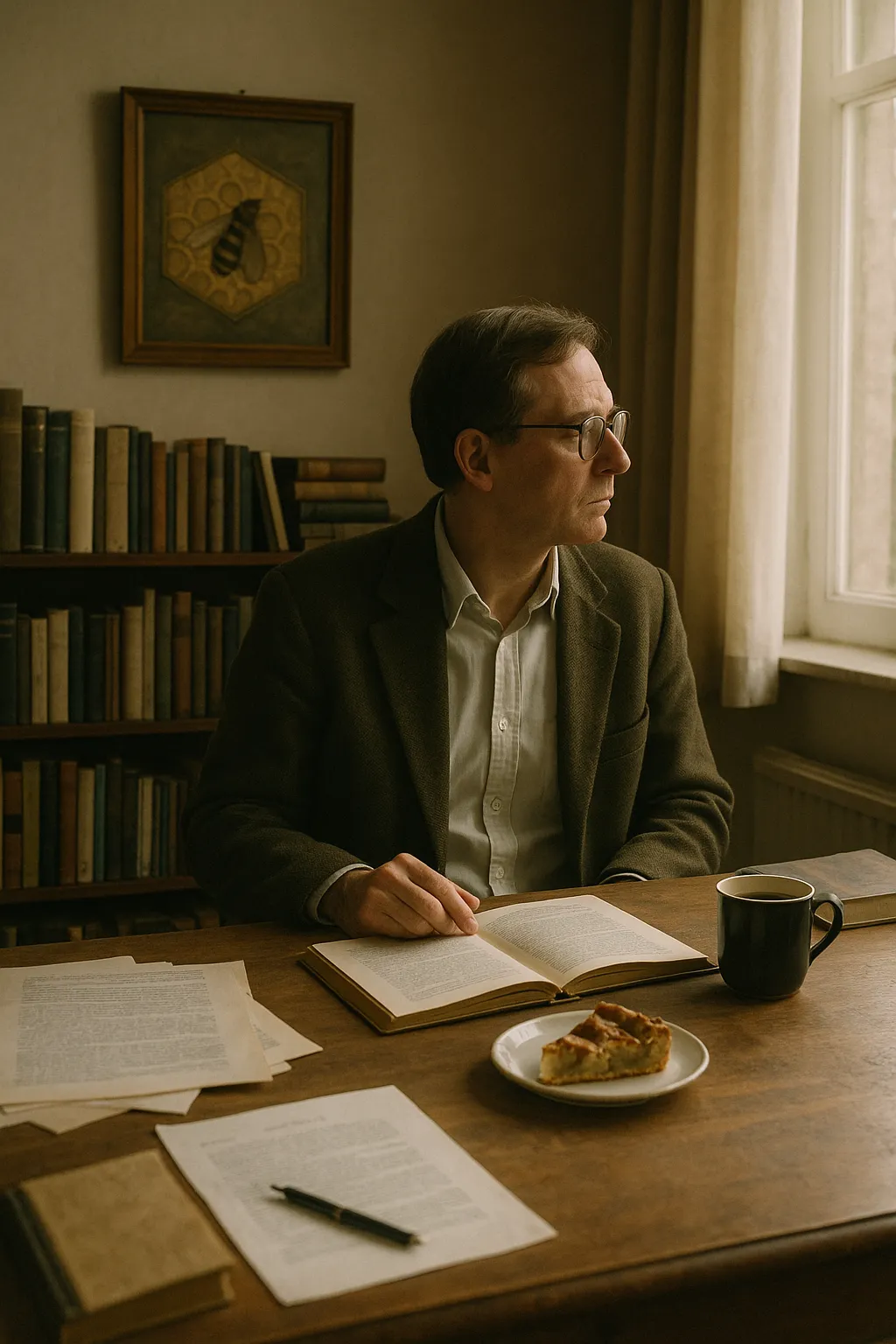 Hans’ Arbeitszimmer