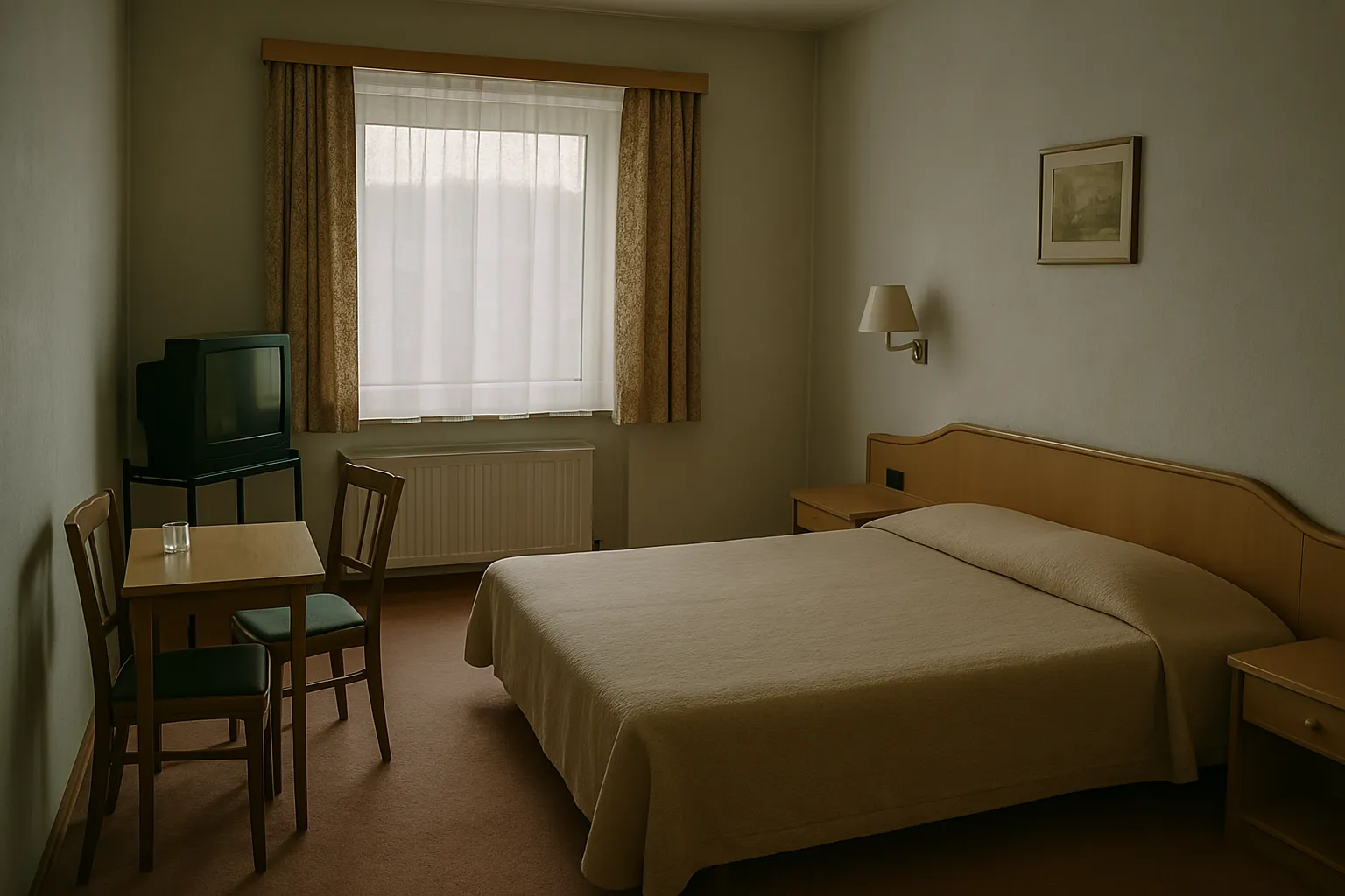 Schlafzimmer im Gästehaus