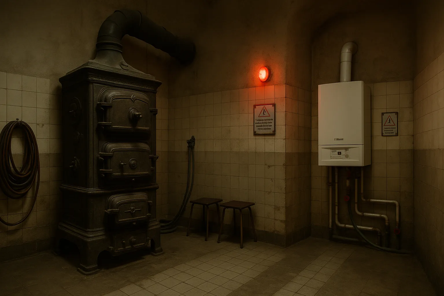 Das Herz des Hauses - Das Kesselzimmer