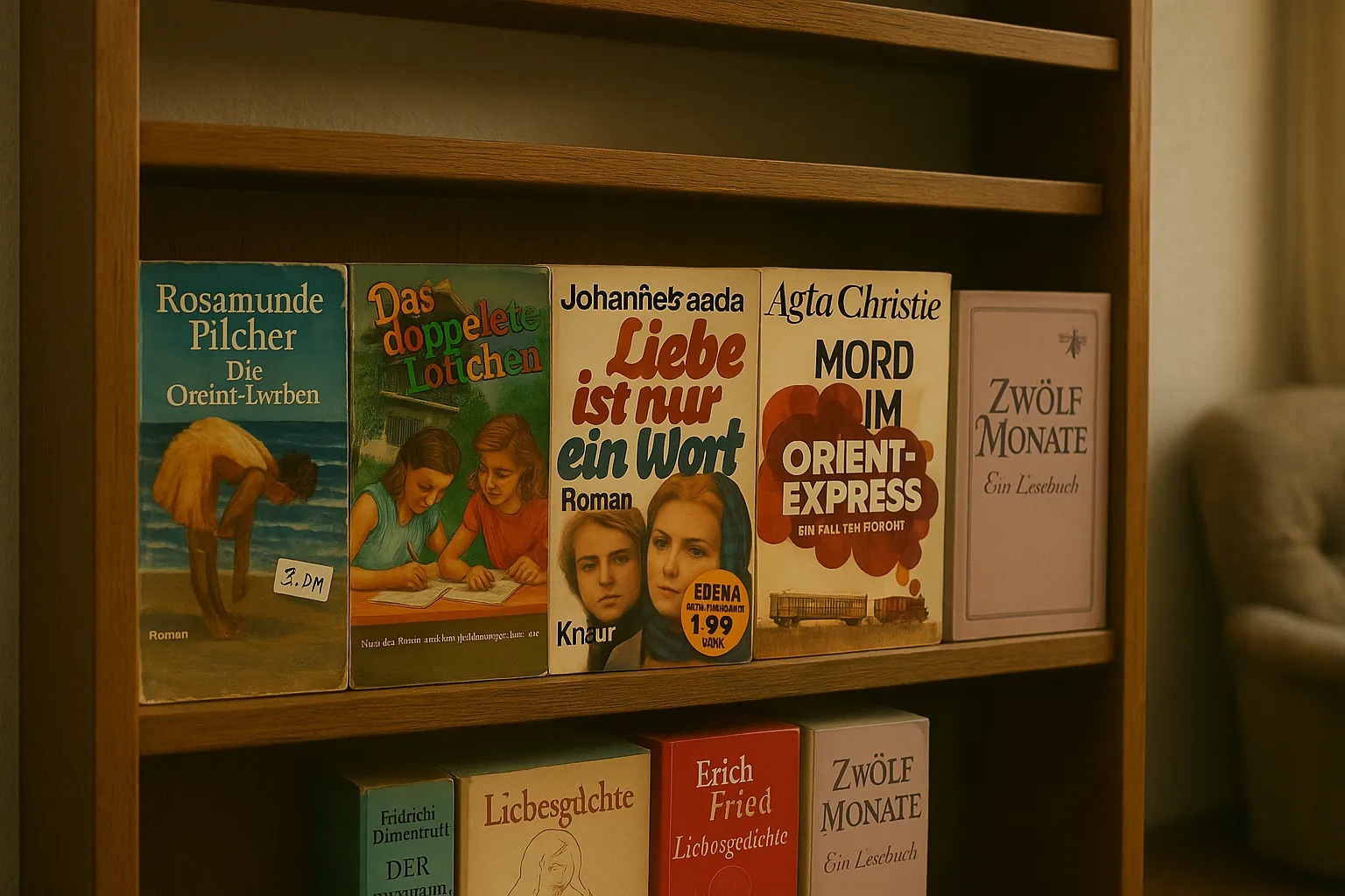 Glorias Bücherregal
