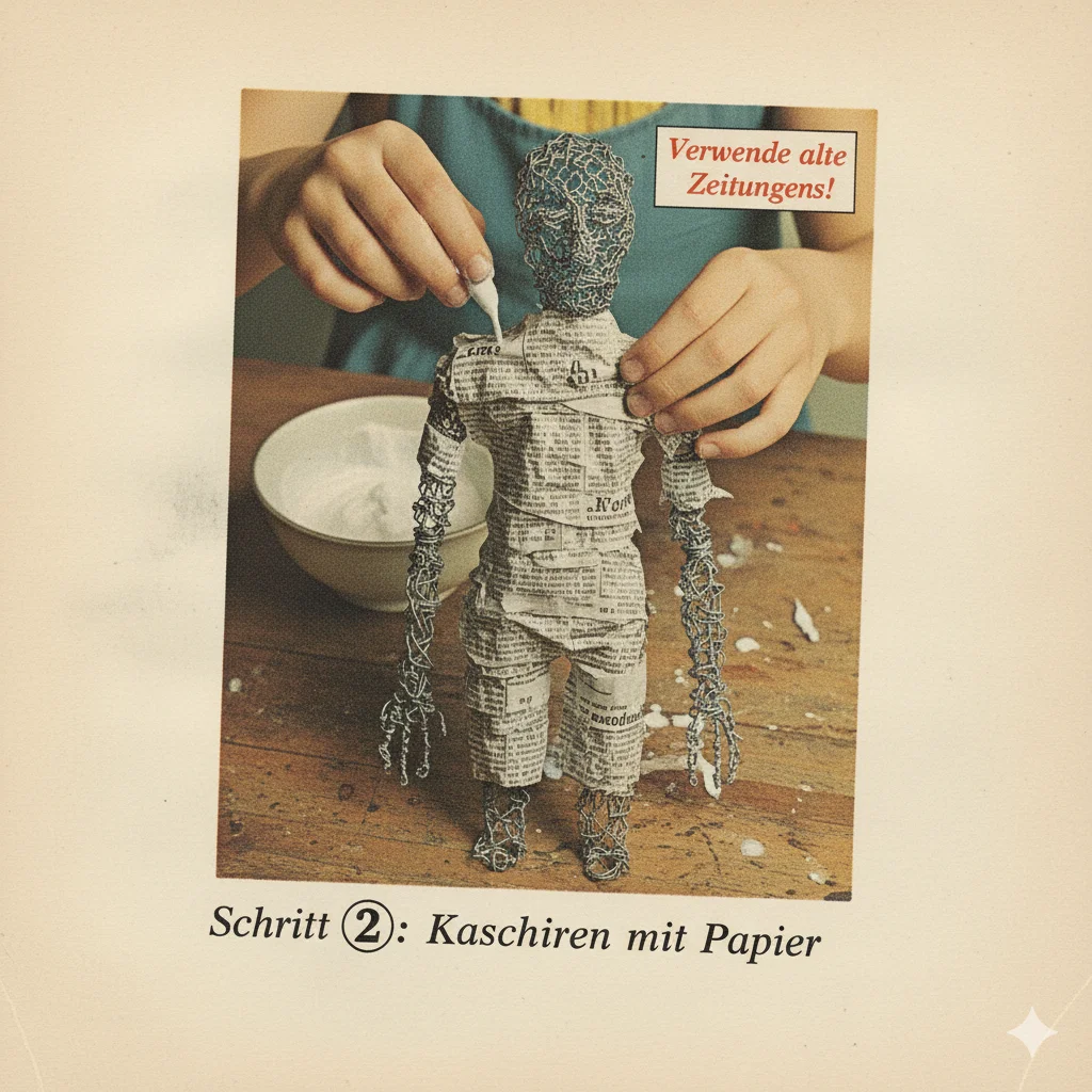 Schritt 2: Papier-Erinnerungen