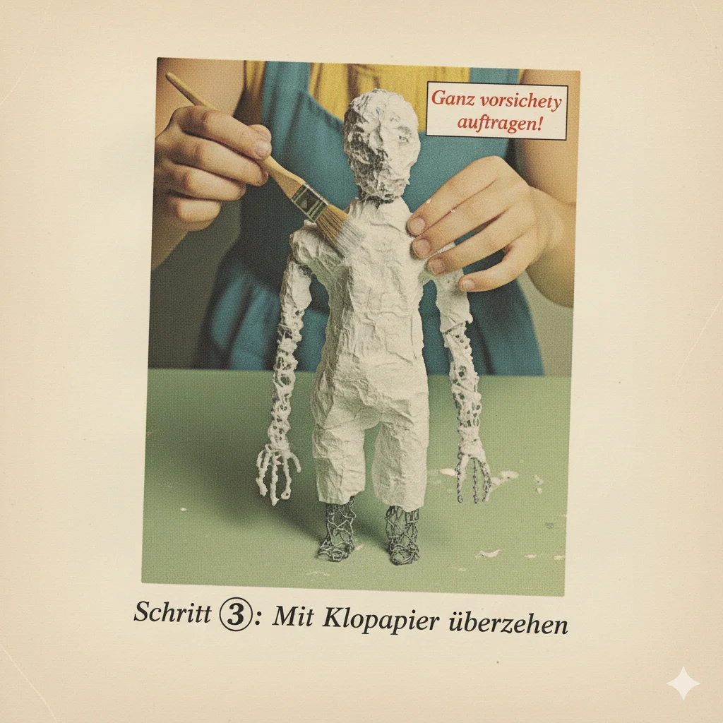 Schritt 3: WC-Papier-Magie