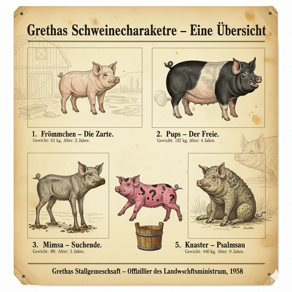 Grethas imaginäre Schweine