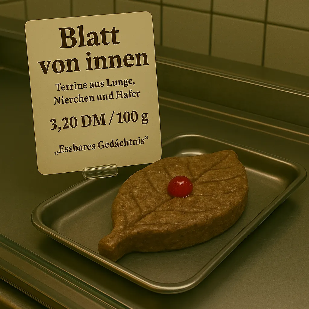 Blatt von innen