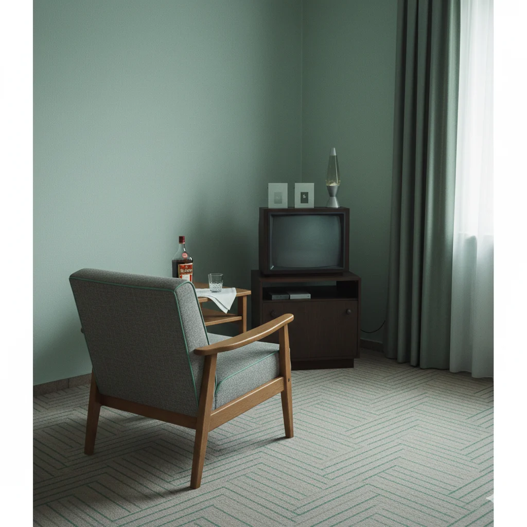 Sybilles Wohnzimmer – Mentholgrün, Grau, Klarheit