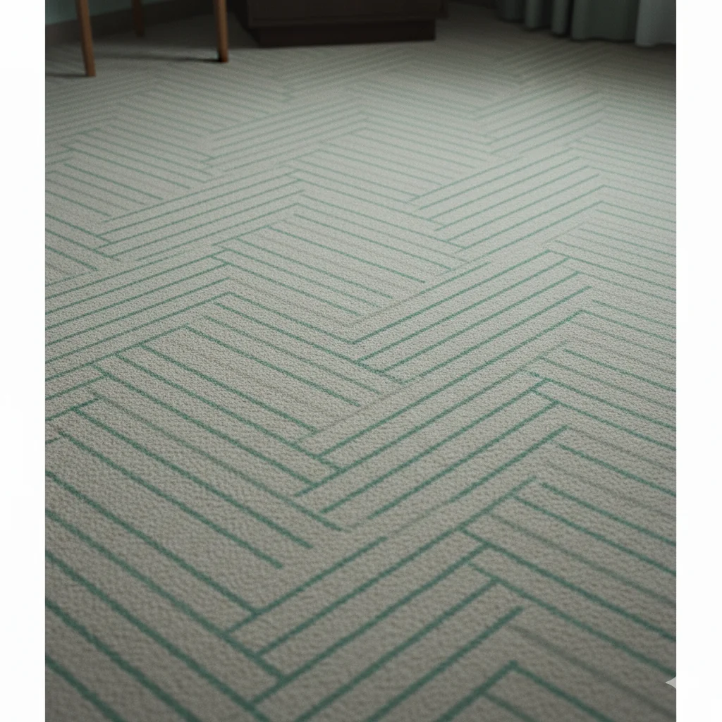 Der Teppich mit MAZE-Muster – Sybilles Wohnzimmer