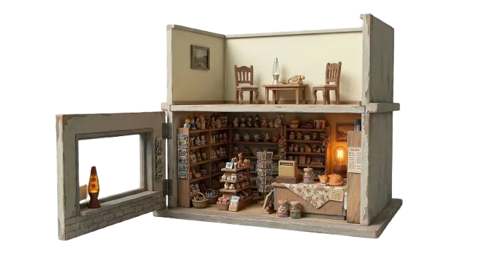 Olgas Laden / Nachtschwestern — zwei Etagen, eine Leitung